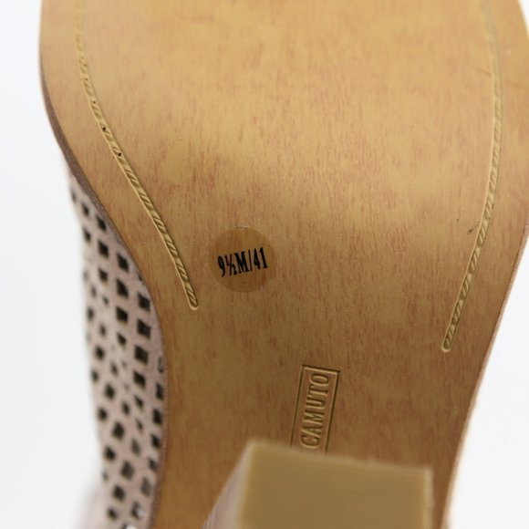 Vince Camuto Fritzey Leather Perforated Booties - Picture 7 of 11